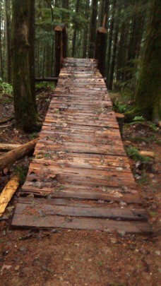 bridge over Legacy Climb Trail